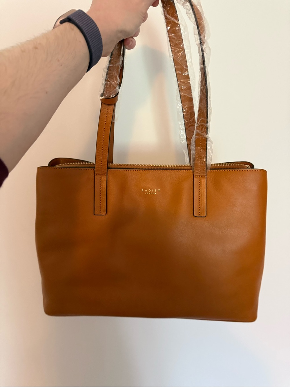 RADLEY LONDON Tan Leather Tote